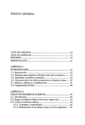 No-linealidades ciclos económicos en América Latina