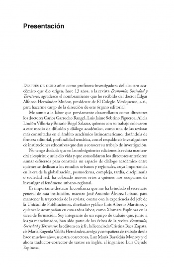 Economía Sociedad y Territorio núm. 34