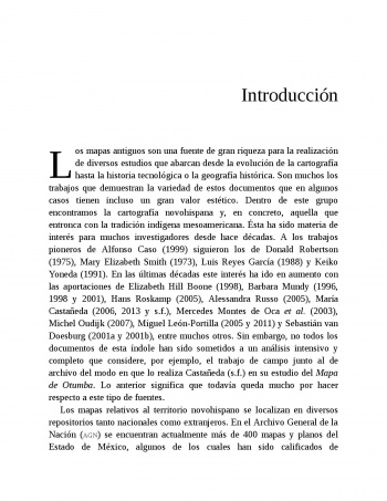 Los mapas pictográficos de Zinacantepec. Tres ejemplos resguardados en el Archivo General de la Nación
