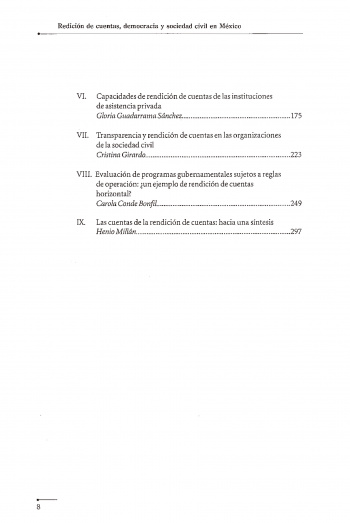 Rendición de cuentas, democracia y sociedad...