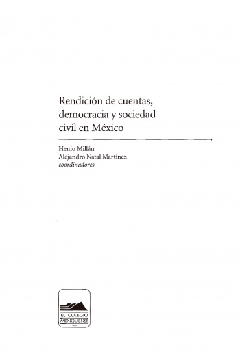 Rendición de cuentas, democracia y sociedad...