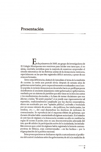 Rendición de cuentas, democracia y sociedad...