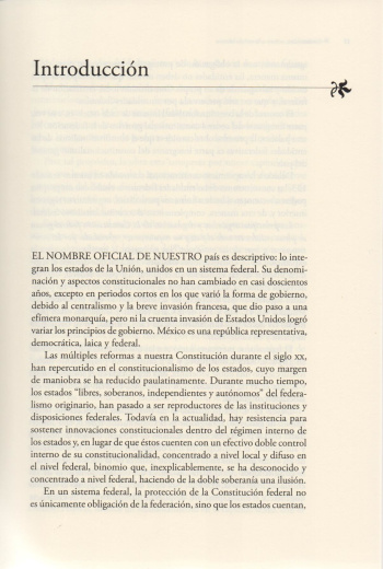 El constitucionalismo mexicano de las entidades federativas