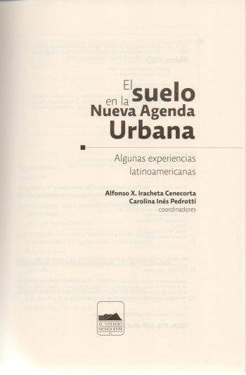 El suelo en la Nueva Agenda Urbana. Algunas experiencias latinoamericanas