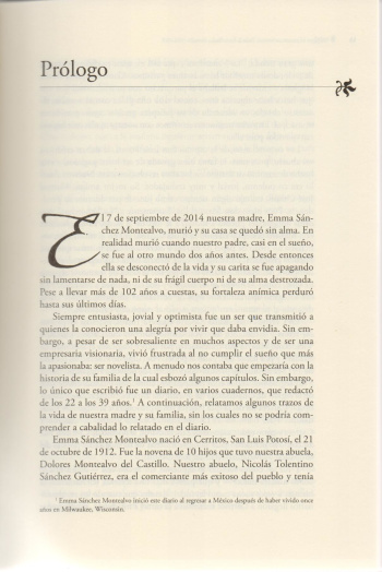 Una página del pensamiento feminista en México. Diario de Emma Sánchez Montealvo, 1934-1957.