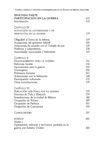 Política interna e invasión norteamericana...