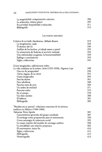 Tradiciones y conflictos. Historias de la vida cotidiana...