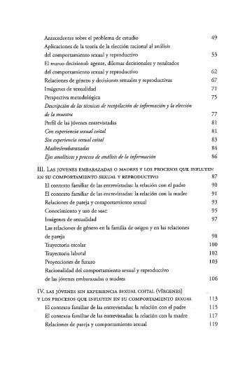 La decisión SEXUAL. Comportamiento sexual y reproductivo de mujeres jóvenes en la ciudad de México