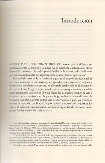 Diagnóstico e Índice Nacional sobre la Violencia contra Niñas y Mujeres en México