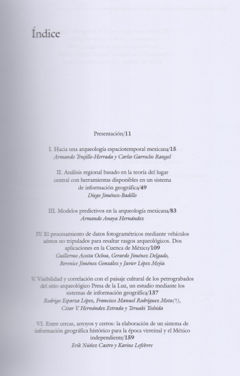Sistemas de Información Geográfica (SIG) para arqueólogos. Repensando el espacio en contextos arqueológicos mesoamericanos