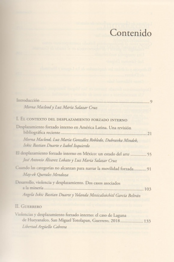 Entre el desamparo y la incertidumbre. Desplazamiento Forzado Interno en México