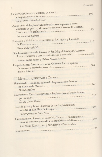 Entre el desamparo y la incertidumbre. Desplazamiento Forzado Interno en México