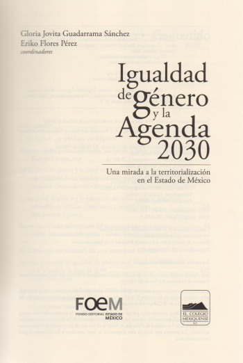 Igualdad de género y la Agenda 2030. Una mirada a la territorialización en el Estado de México