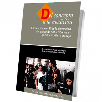 Jóvenes que no estudian ni trabajan, México;  población joven y trabajo; Uso de la R (software de manejo de datos)