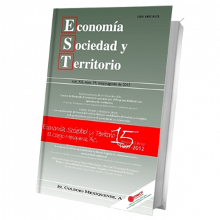 Economía, Sociedad y Territorio Vol. XII, núm. 40, septiembre - diciembre de 2012