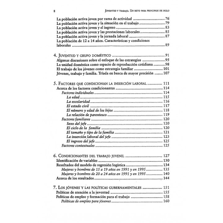 Juventud y trabajo: un reto para principios de siglo