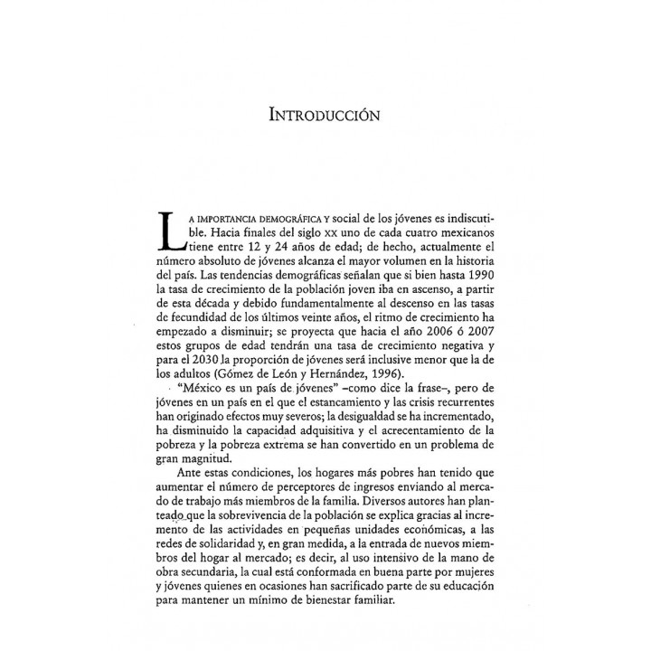 Juventud y trabajo: un reto para principios de siglo