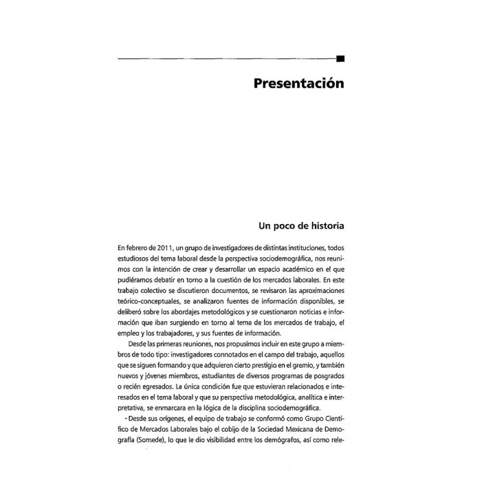 No todo el trabajo es empleo. Avances y desafíos en la conceptuación y medición del trabajo en México