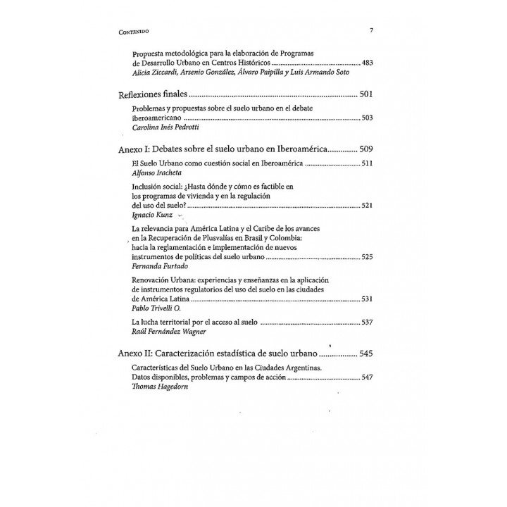 El suelo urbano en Iberoamérica. Crisis y perspectivas