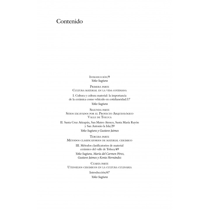 Cerámica y vida cotidiana. En la sociedad lacustre del Alto Lerma en el Clásico y Epiclásico...