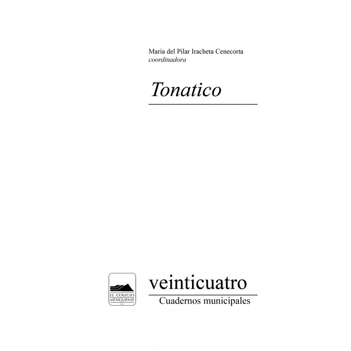 Tonatico. Veinticuatro. Cuadernos municipales