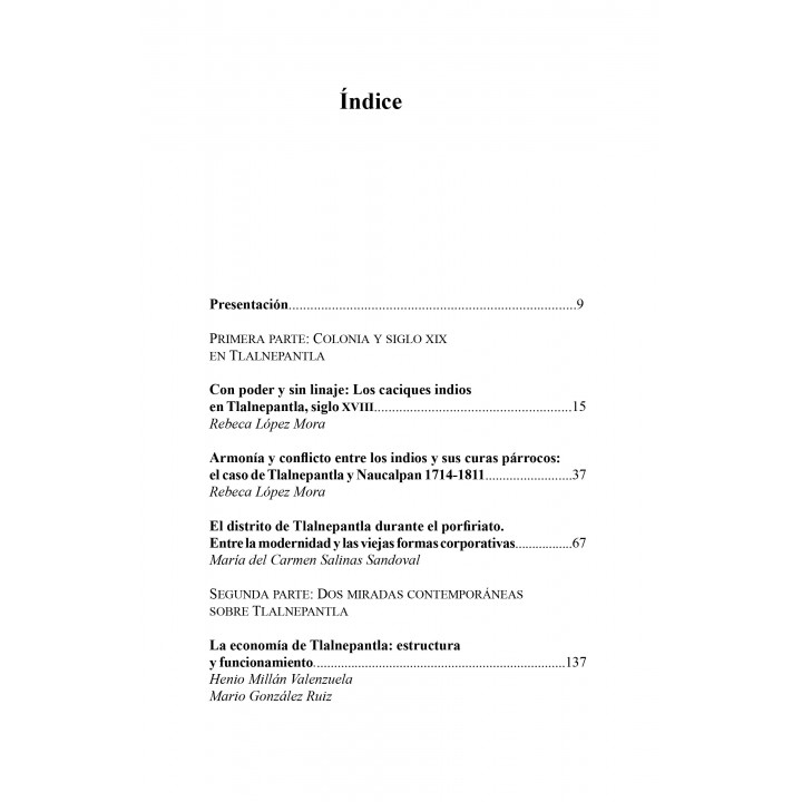 Tlalnepantla. Cuadernos veinticinco