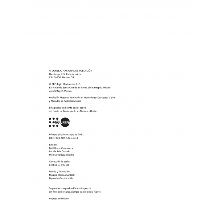 Población Flotante, Población en Movimiento: Conceptos Clave y Métodos de Análisis Exitosos