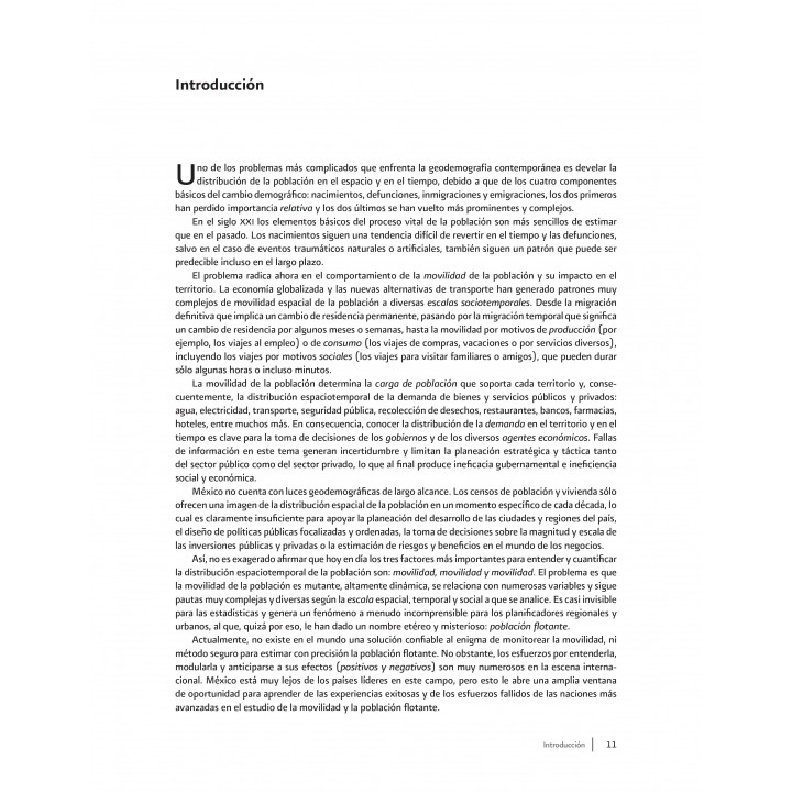 Población Flotante, Población en Movimiento: Conceptos Clave y Métodos de Análisis Exitosos