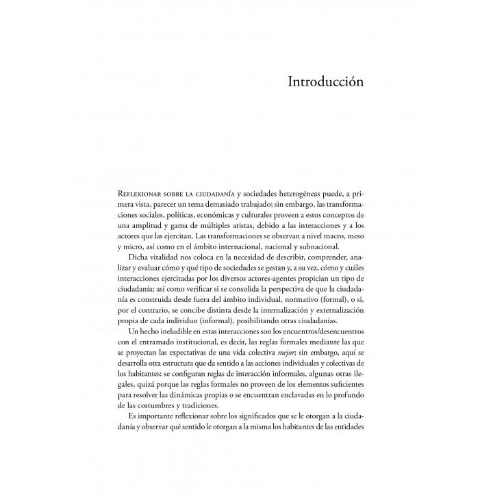 Ciudadanía y participación. Una mirada desde lo local: Chihuahua, Estado de México, Hidalgo, Oaxaca y Sinaloa