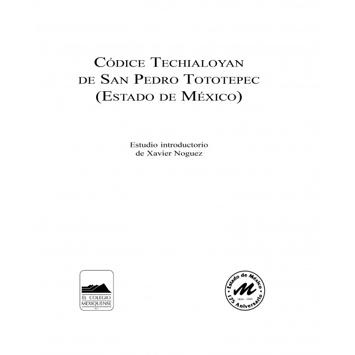 Códice Techialoyan de San Pedro Tototepec (Estado de México)
