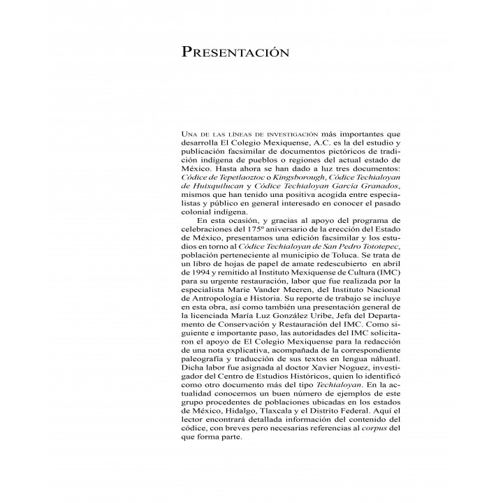 Códice Techialoyan de San Pedro Tototepec (Estado de México)