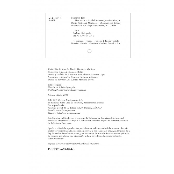 Historia de la laicidad francesa