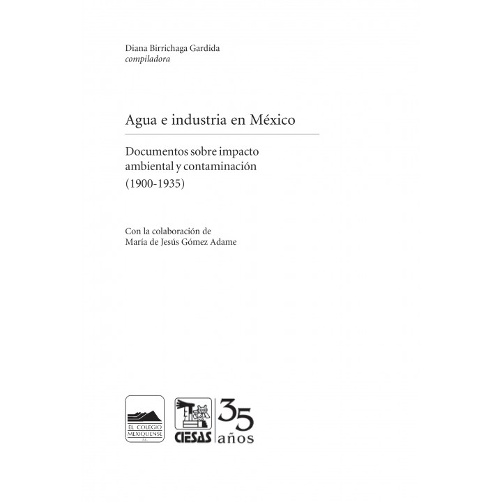 Agua e industria en México