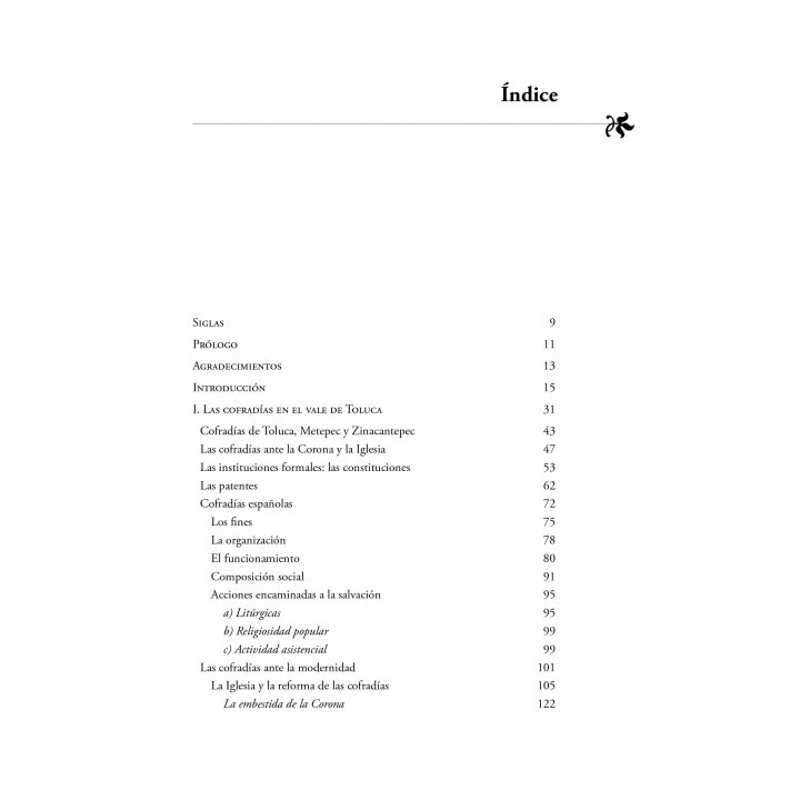 Las cofradías en el Valle de Toluca y su relación con el crédito, 1794-180