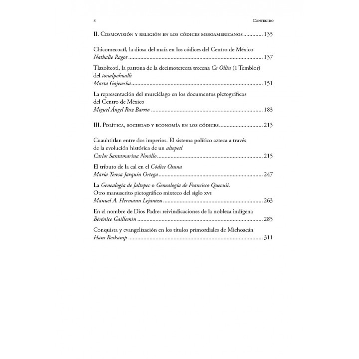 Los códices mesoamericanos. Registros de religión, política y sociedad