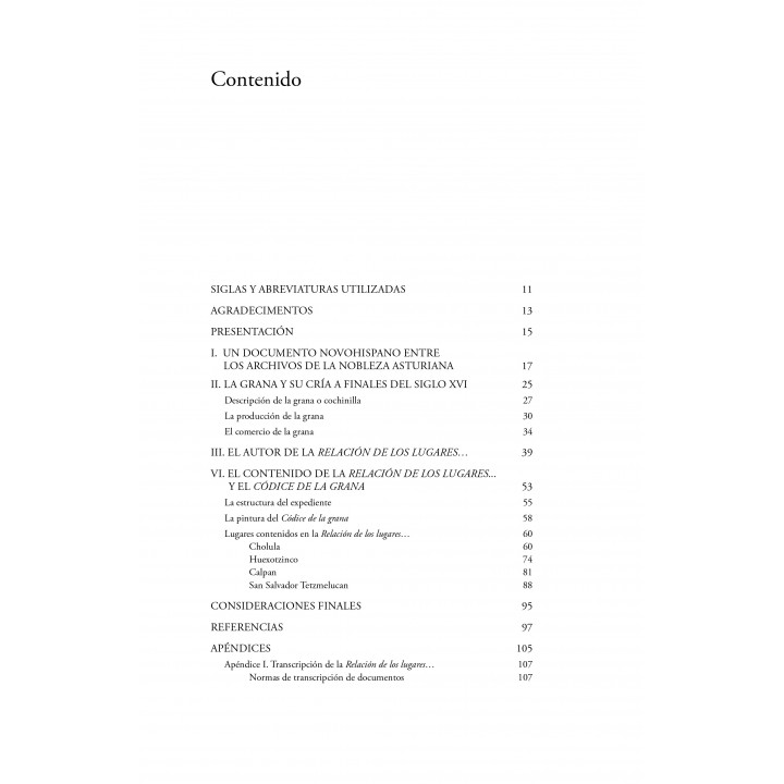 Códice de la grana cochinilla o Relación de los lugares...