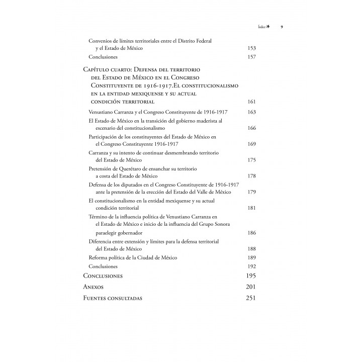 Defensa constitucional del territorio del Estado de México en los congresos constituyentes de 1824, 1857 y 1917