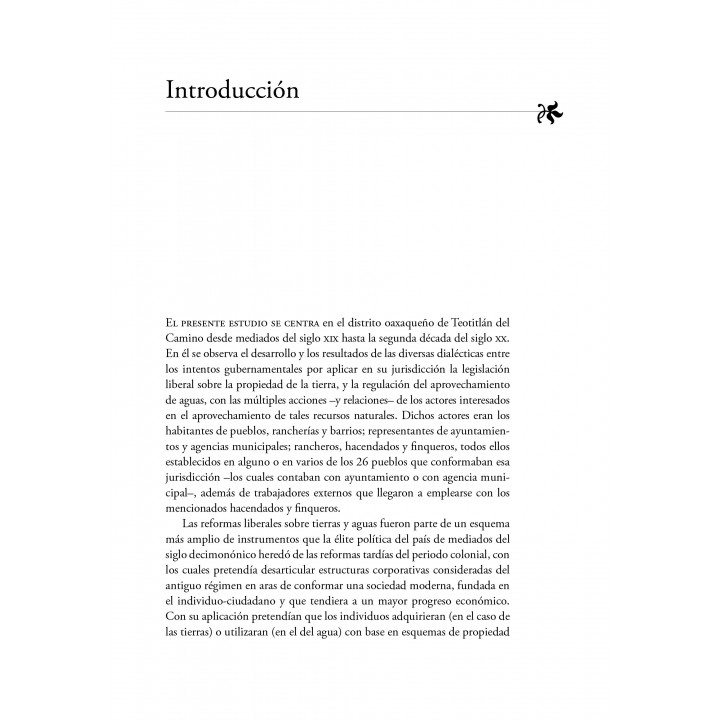 Con caña y café. Las reformas liberales sobre tierras y aguas y el cambio del paisaje en el distrito de Teotitlán del Camino, ..
