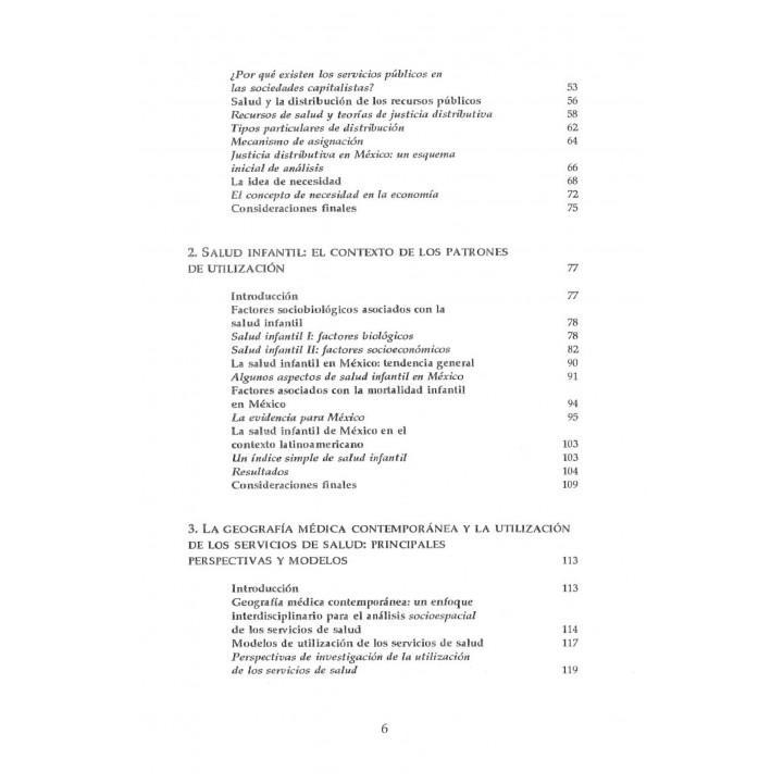 Análisis socioespacial de los servicios de salud. Accesibilidad, utilización y calidad
