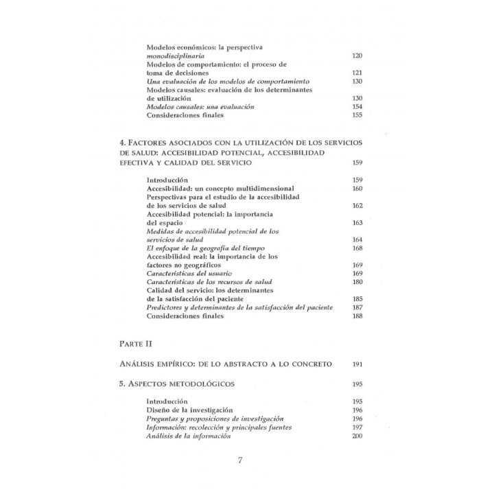 Análisis socioespacial de los servicios de salud. Accesibilidad, utilización y calidad