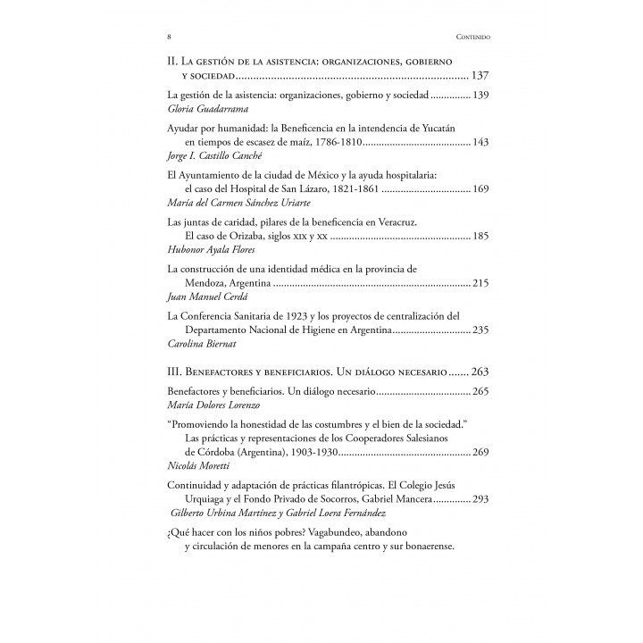 El Auxilio en las ciudades. Instituciones, actores y modelos de protección social: Argentina y México, siglos XIX y XX