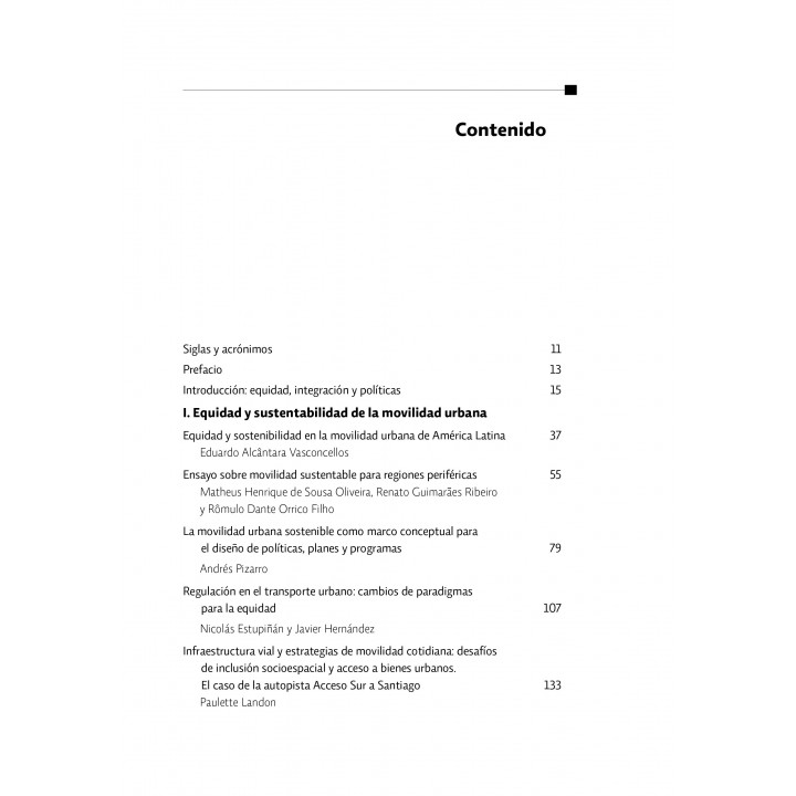 Desafíos del desarrollo urbano sostenible en el transporte y la movilidad