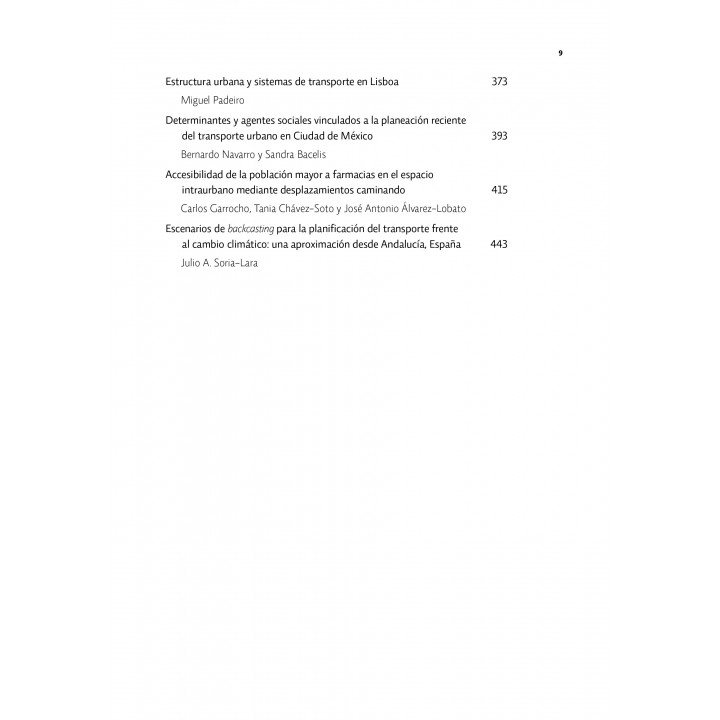 Desafíos del desarrollo urbano sostenible en el transporte y la movilidad
