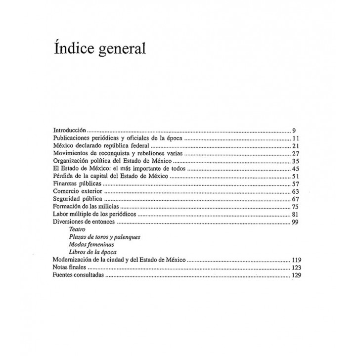 Imágenes del Estado de México 1824
