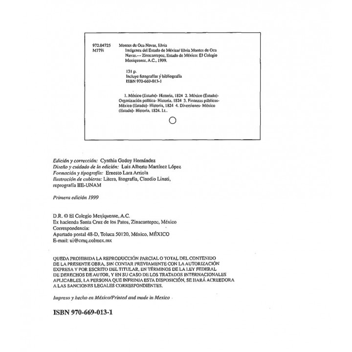 Imágenes del Estado de México 1824