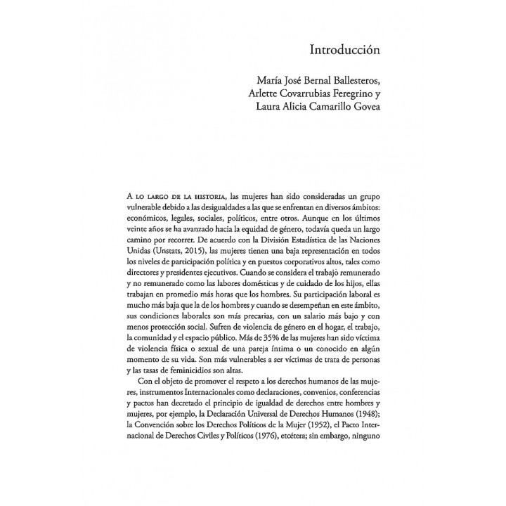 Equidad y derechos humanos de las mujeres. Visión crítica en torno a las estrategias nacionales e internacionales
