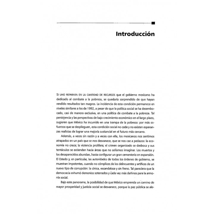 Instituciones y trampas de la pobreza en México. Economía política e historia