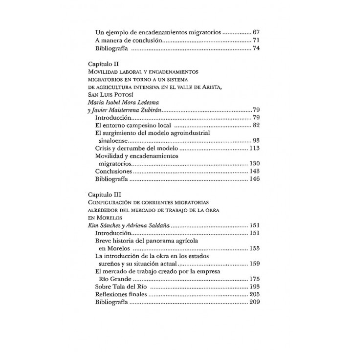 Los “encadenamientos migratorios” en espacios de agricultura intensiva