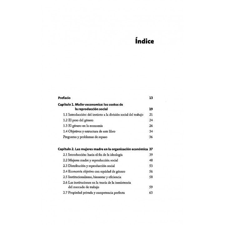 Mulier oeconomica. Economía de la mujer en la teoría de la inexistencia del mercado de trabajo