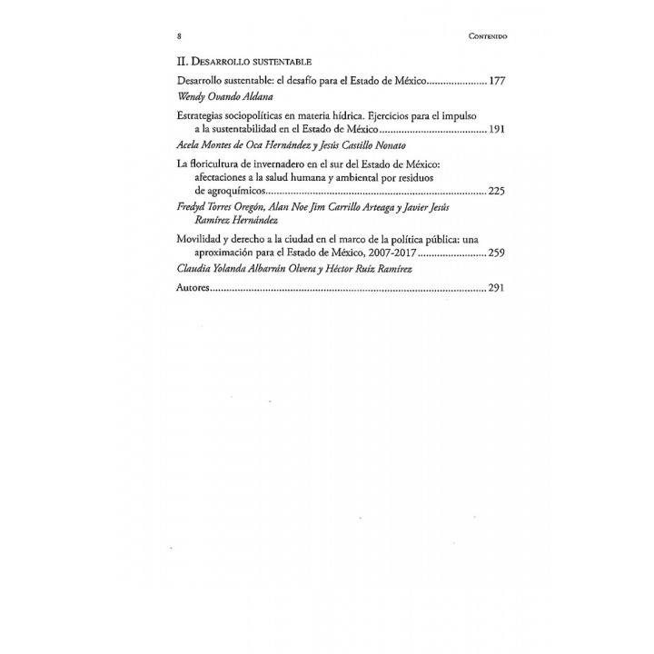 ¿Problemas complejos, soluciones nuevas? Debates sobre el desarrollo social sustentable en el Estado de México
